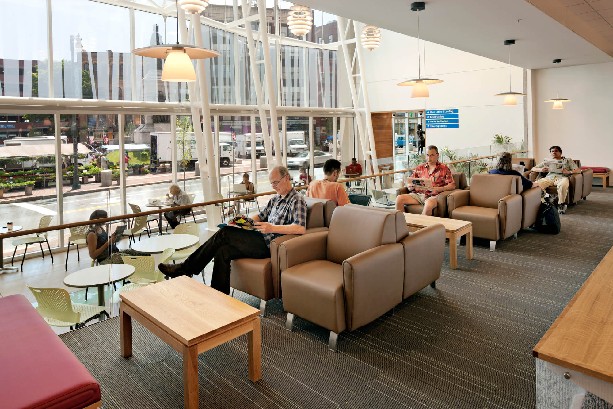 Public Library Lounge