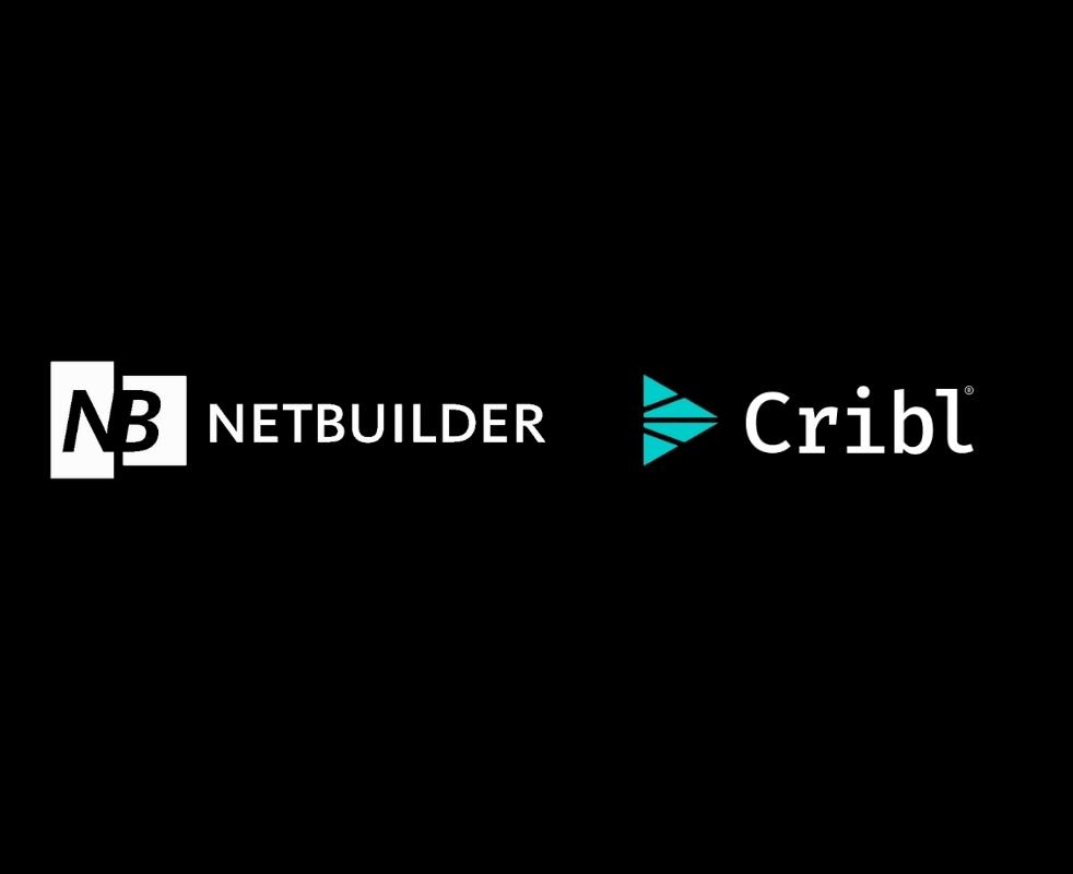 NETbuilder logo + Cribl LogoCribl