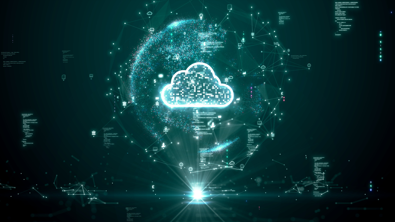 Security analyst monitoring threat data for the Next-Gen SIEM webinar series